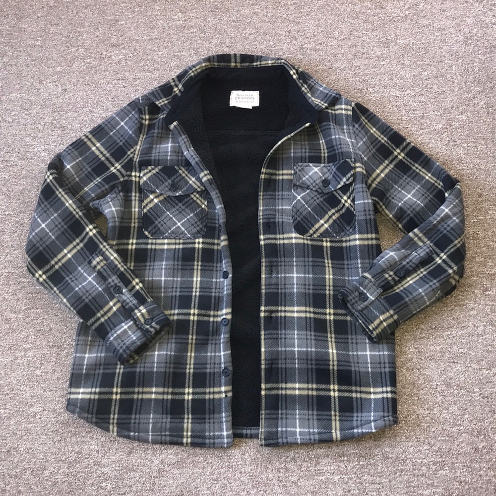 Plaid Fleece Jacket